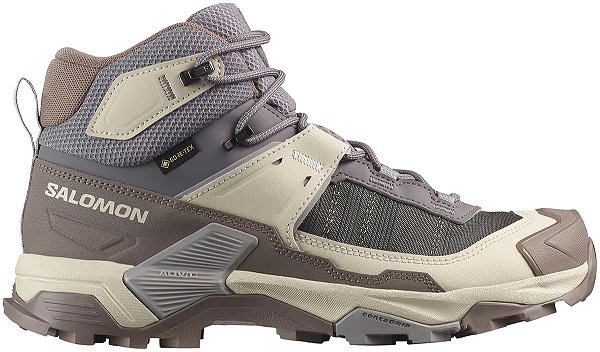 Bota Salomon X Ultra 5 MID GTX Feminina - Bg/Mr
