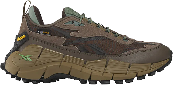 Tênis Reebok Zig Kinetica 2.5 Adventure Masculino - Marrom