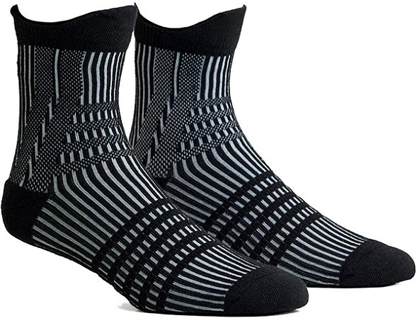 Meia Galapagos MidStride Coolmax® - Cz/Pt