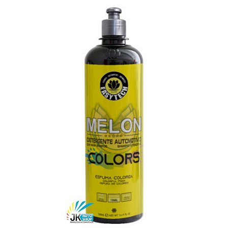 MELON COLORS - SHAMPOO AUTOMOTIVO ESPUMA AMARELA 500ML - EASYTECH