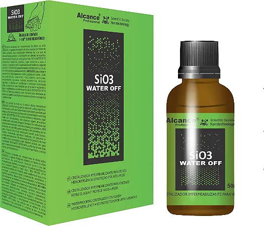 SIO3 CRISTALIZADOR DE VIDROS 50ML - ALCANCE