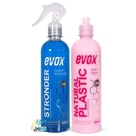 KIT STRONDER + NATURAL PLASTIC 500ML - EVOX