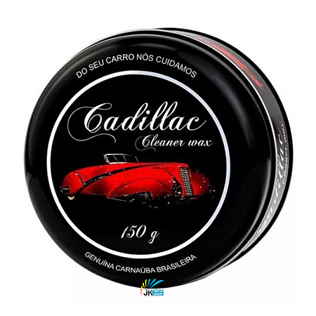 Cera Cadillac Cleaner Wax 150g Limpeza Proteção Brilho