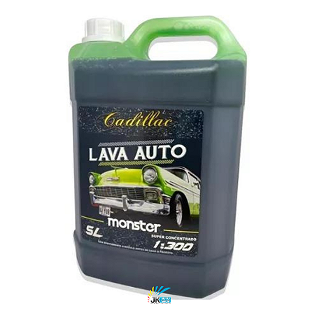 Shampoo Automotivo Concentrado Lava Auto Monster 5L Cadillac