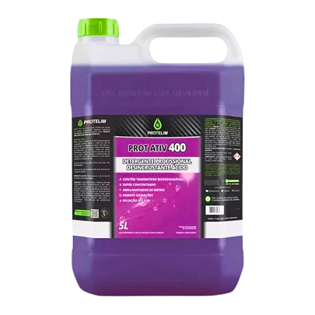 Detergente Ácido Líquido Profissional Ativ 400 5L Protelim