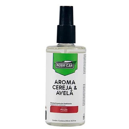 Odorizador De Ambientes Aroma Cereja & Avela Nobrecar 250ml