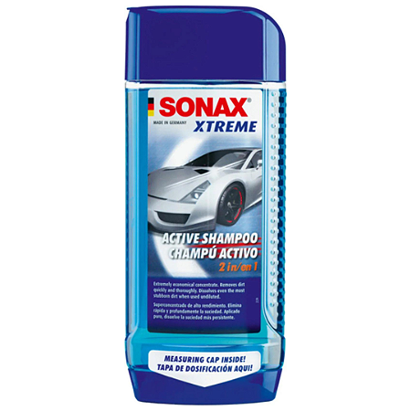 Shampoo Desengraxante Active  2 em 1 Extreme 500ML - Sonax