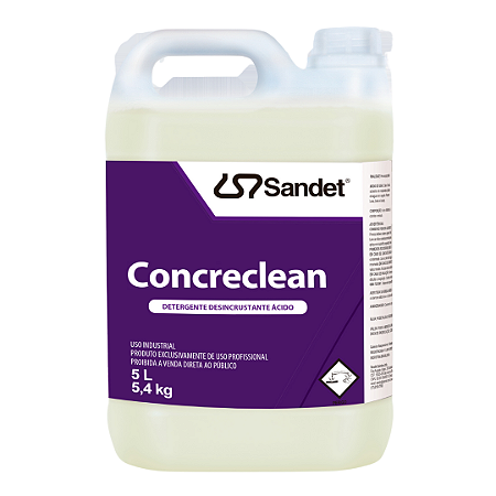 Removedor de Cimento 5l Concreclean Concentrado - Sandet