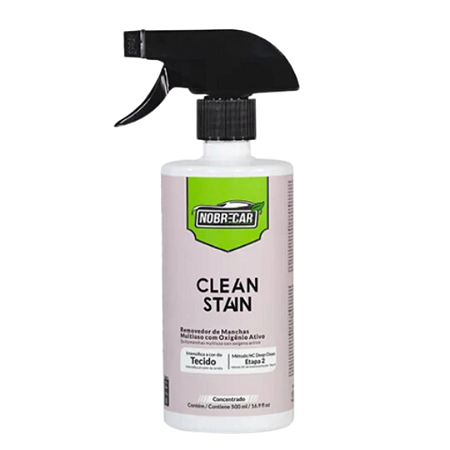 Remove Mancha Tecido Clean Stain 500ml Nobre Car