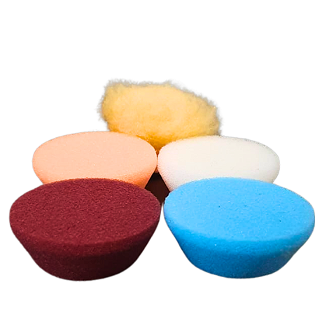 Kit Boinas De Espuma Para Polimento Automotivo 2 Pol Mills