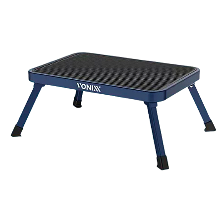 Banqueta Metálica Dobrável Vonixx 46x32x17cm