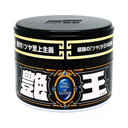 Cera Japonesa The King Of Gloss Cores Escuras 300g Soft99