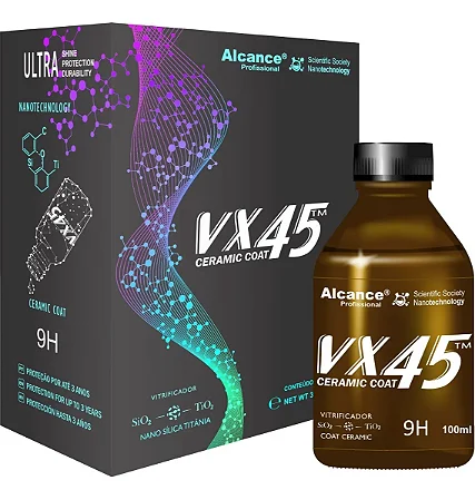 Vitrificador Vx45 100 Ml - Alcance Profissional