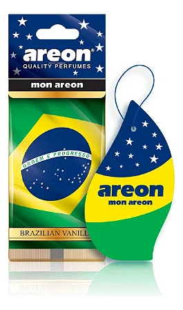 Areon Aromatizante Seco Brazilian Vanilla Edição Especial