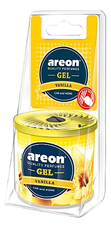 Areon Gel Vanilla Fragrancia Sofisticada E Doce