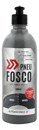 Pneu Fosco 500ml Autoamerica Cor Cinza-escuro