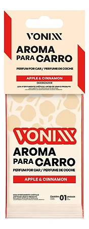Aroma Apple And Cinnamon Vonixx Cheirinho Carro Maçã Canela