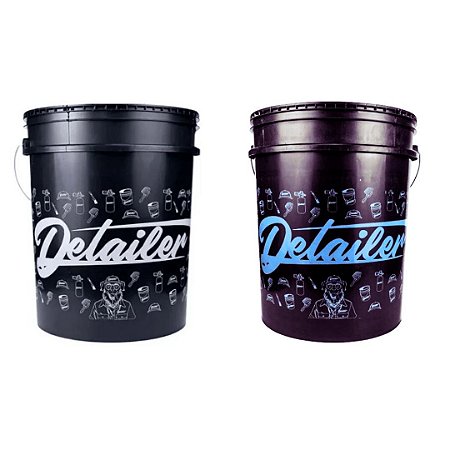 BALDE COM SEPARADOR DE PARTÍCULAS BRANCO OU PRETO – DETAILER/ MANDALA