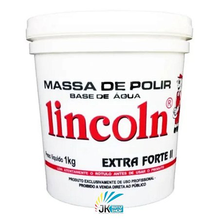 MASSA DE POLIR EXTRA FORTE II 1KG - LINCOLN