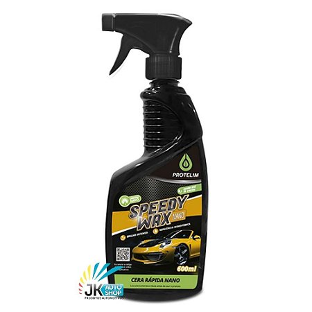 PROTELIM SPEED WAX NANO 600ML - CERA RÁPIDA SPRAY SIO2 E CARNAÚBA