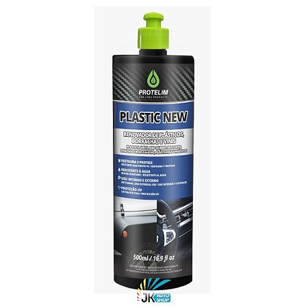 PLASTIC NEW RENOVADOR DE PLÁSTICOS INTERNOS E EXTERNOS 500ml - PROTELIM