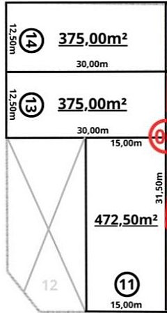 RECREIO DOS FUNCIONÁRIOS   -  Área de 1.222,50 m²,