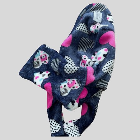 BLUSA DE GALGO ITALIANO CHAMONIX MARINHO CORAÇÃO PE