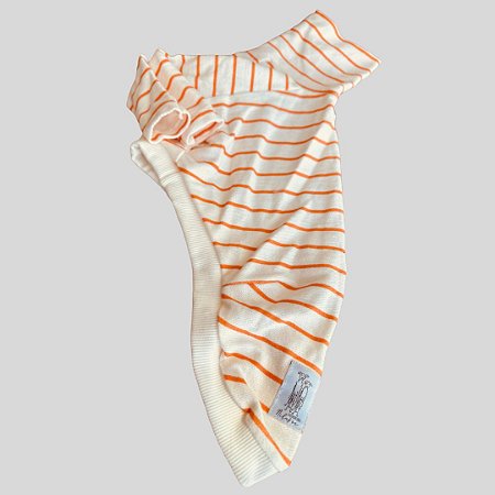 BLUSA DE GALGO ITALIANO CRU LINE LARANJA PE