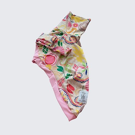 CACHARREL DE GALGO ITALIANO UV ROSA E BEGE PE