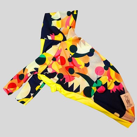 CACHARREL DE GALGO UV DESENHO AMARELO