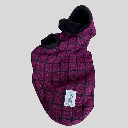 COLETE DE GALGO ITALIANO TWEED FUCSIA DF PE
