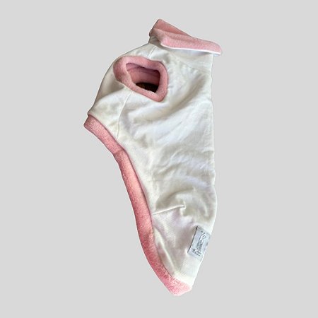 COLETE DE GALGO ITALIANO ROSA E BRANCO DF PE