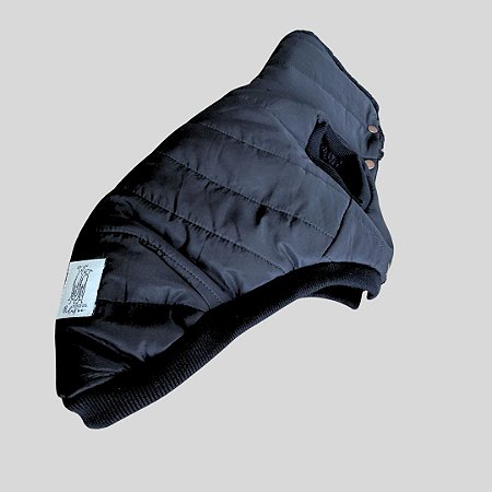 JAQUETA DE GALGO ITALIANO WINTER PRETA PE