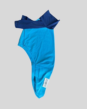 CAMISETA DE GALGO ITALIANO UV AZUL E MARINHO PE