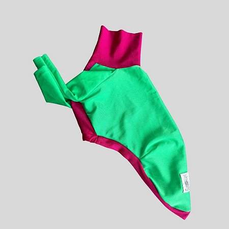 CACHARREL DE GALGO ITALIANO UV POPSTAR VERDE E FUCSIA PE