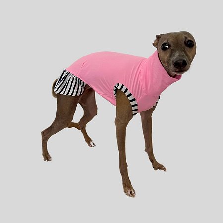 VESTIDO DE GALGO ITALIANO UV ROSA WAVE