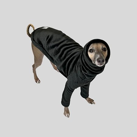 BLUSA DE GALGO ITALIANO CHAMONIX PRETA