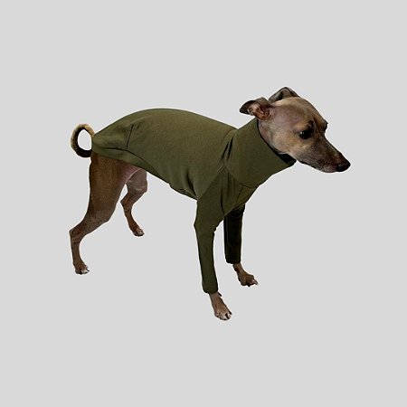 CACHARREL DE GALGO ITALIANO MESH VERDE MUSGO