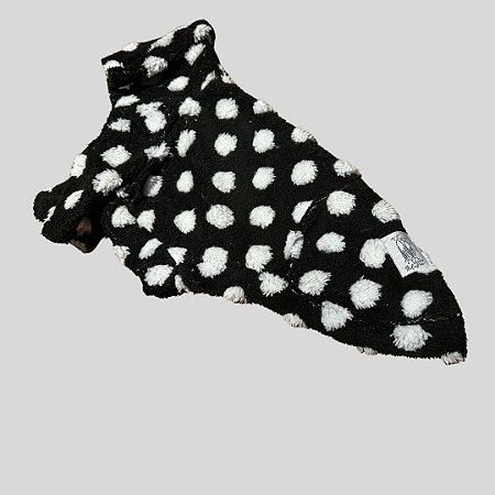 CASACO DE GALGO ITALIANO MONTBLANC PRETO POA PE
