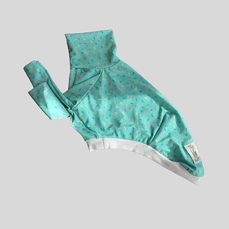 CACHARREL DE GALGO ITALIANO UV CONFETI E BRANCO PE