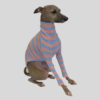 CACHARREL DE GALGO CANELADA LINE ROSA E AZUL