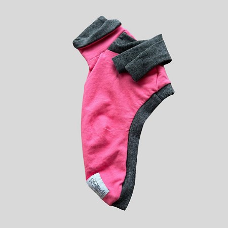 CACHARREL DE GALGO ITALIANO CONFY PINK E CINZA PE
