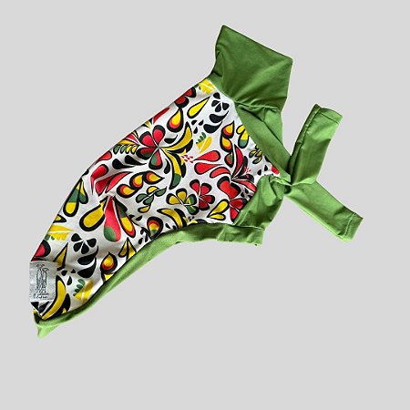 CACHARREL DE GALGO ITALIANO UV VERDE FLOR PE