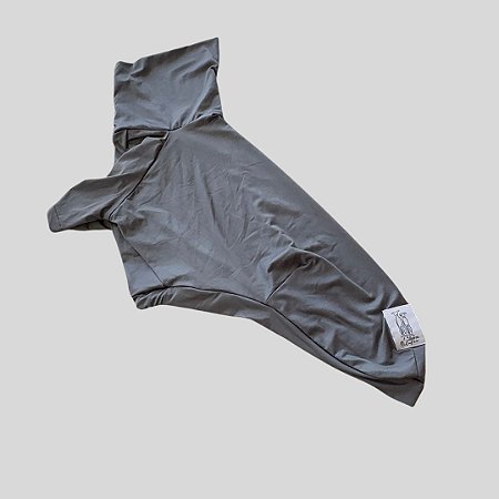 CAMISETA DE GALGO ITALIANO UV CINZA PE