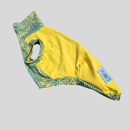 REGATA DE GALGO ITALIANO UV AMARELO E CORAL PE