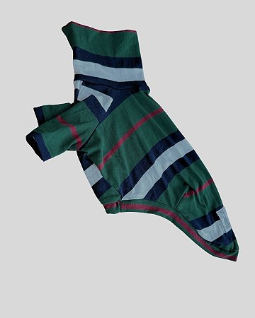 CAMISETA POLO DE GALGO ALGODY VERDE LINE PE