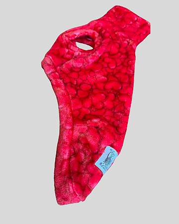 COLETE DE GALGO ITALIANO CHAMONIX HEART RED PE