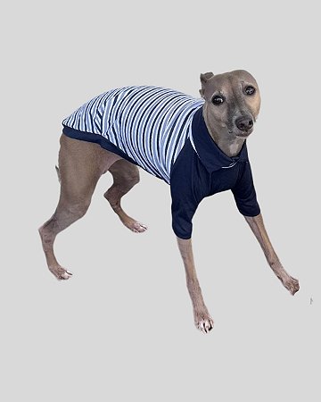 CAMISETA DE GALGO ALGODY LINE BLUE