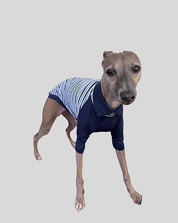 CAMISETA DE GALGO ALGODY LINE BLUE - sob encomenda