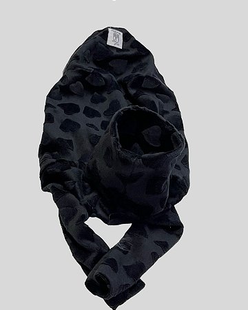 BLUSA DE GALGO PLU PRETO CORAÇÃO PE